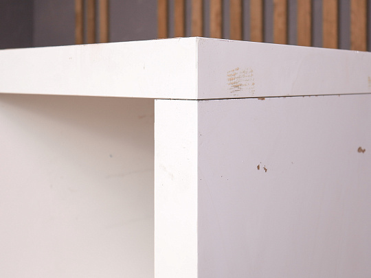 Шкаф-стеллаж для документов IKEA ДСП Белый Россия