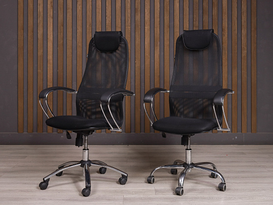 Офисное кресло Metta Ткань Чёрный Россия