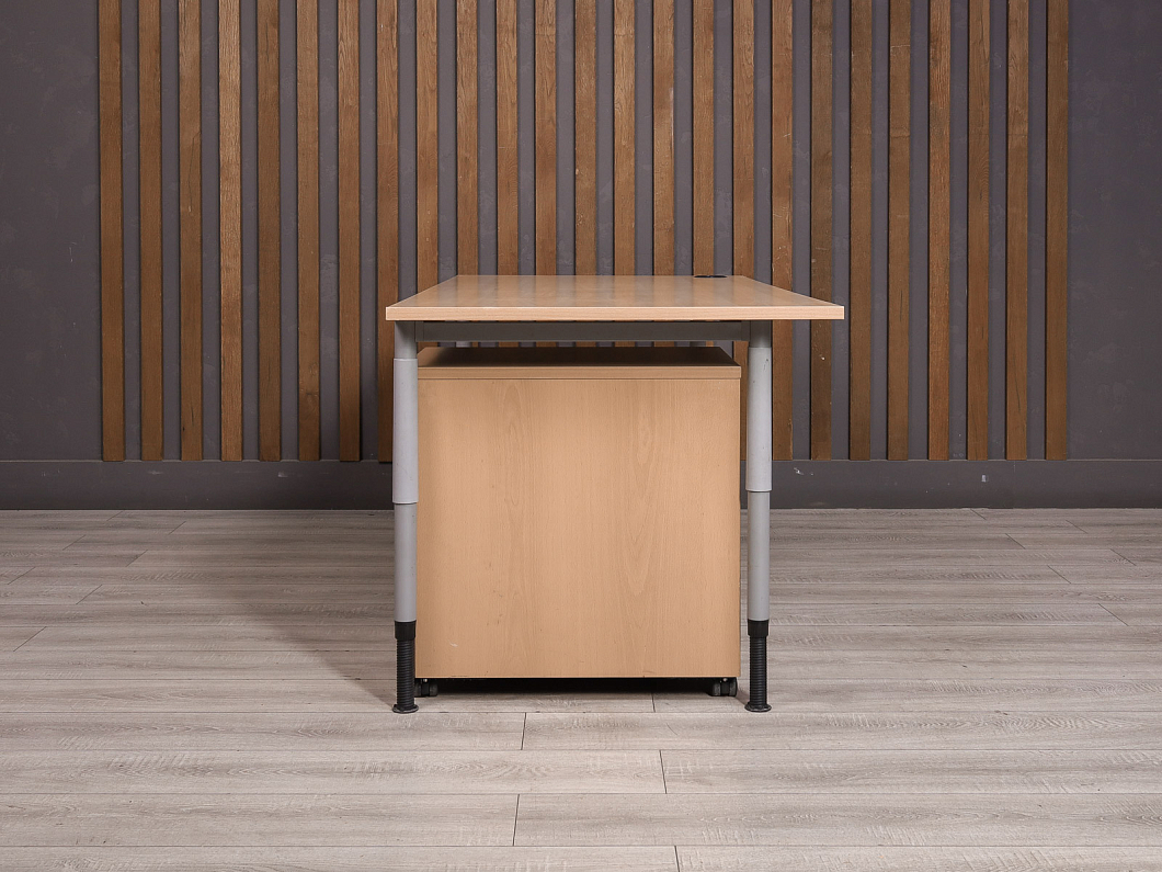 Стол с тумбой EFG ДСП Клен Швеция (2157-11085)