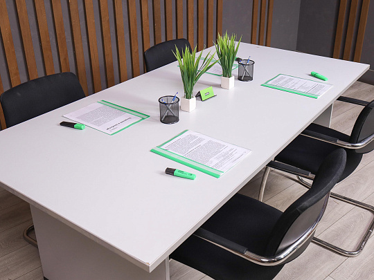 Стол для переговоров ДСП Серый Россия