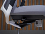 Кресло на колесах для персонала Silla Tnk 500 ACTIU Ткань Серый Испания (3264-12034)