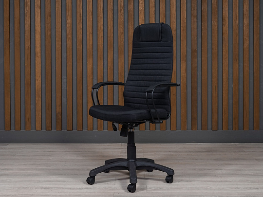 Кресло руководителя Ромео Ткань Чёрный Россия