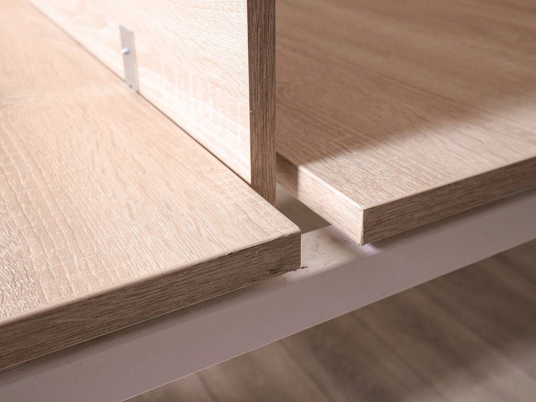 Бенч система на 4 рабочих места ДСП Ясень шимо Россия (22743-20065)