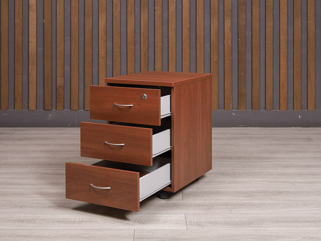 Тумба подкатная ДСП Вишня Россия (24155-24105)