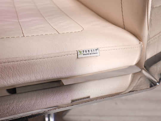 Кресло руководителя Forsit by LAS Neo Кожа Бежевый Италия