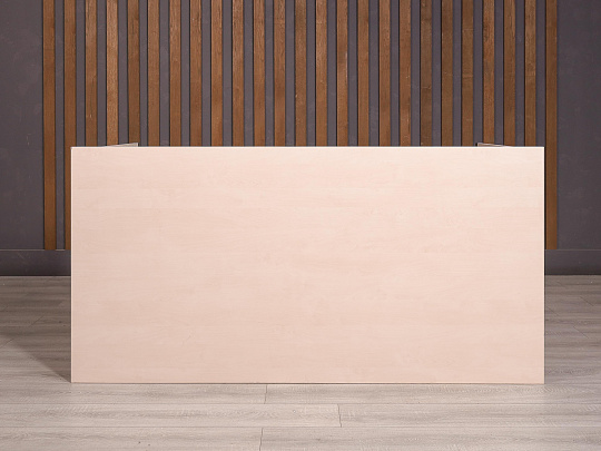 Стол с тумбой ДСП Дуб Россия