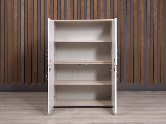 Шкаф для документов ДСП Белый Россия