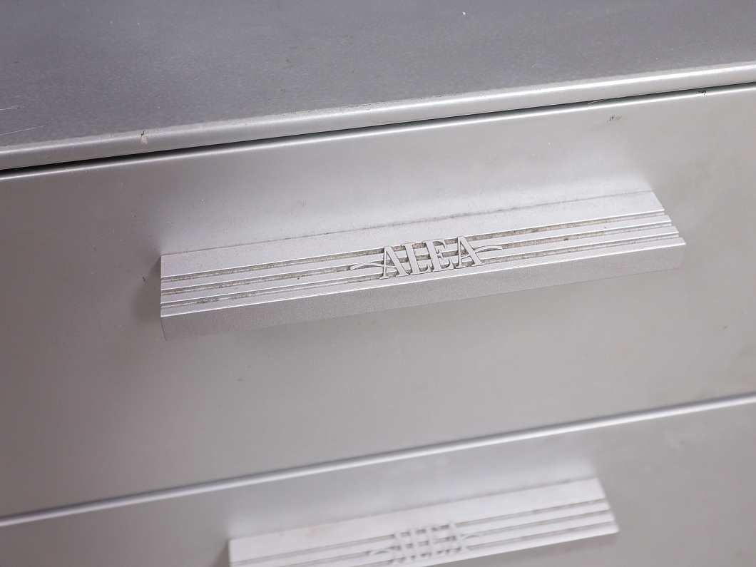 Стол с тумбой ALEA Металл Серый Италия (2164-28105)