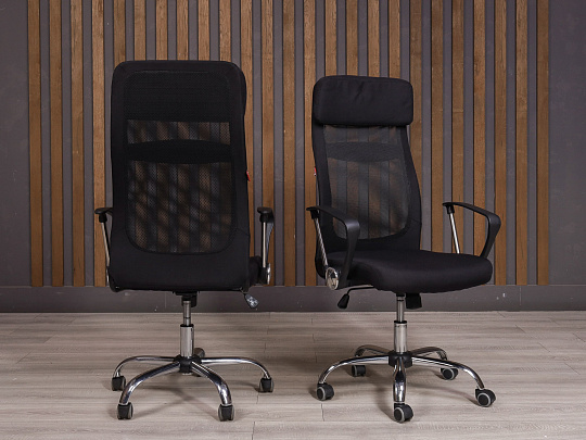 Офисное кресло Easy Chair Ткань Чёрный Россия