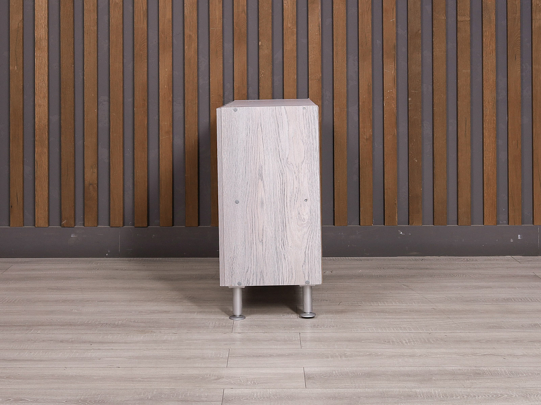 Тумба под оргтехнику ДСП Ясень шимо Россия (243741-04125)