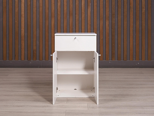 Тумба под оргтехнику ДСП Белый Россия