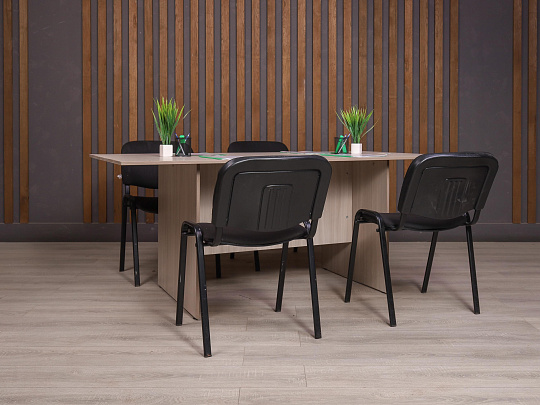 Стол для переговоров ДСП Ясень шимо Россия