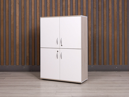 Шкаф для документов ДСП Белый Россия