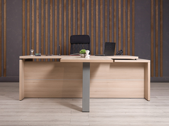 Стол руководителя ДСП Ясень шимо Россия