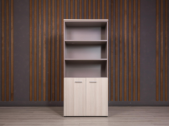 Шкаф для документов ДСП Ясень шимо Россия