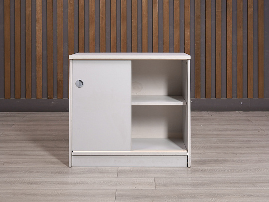 Тумба под оргтехнику ДСП Серый Россия