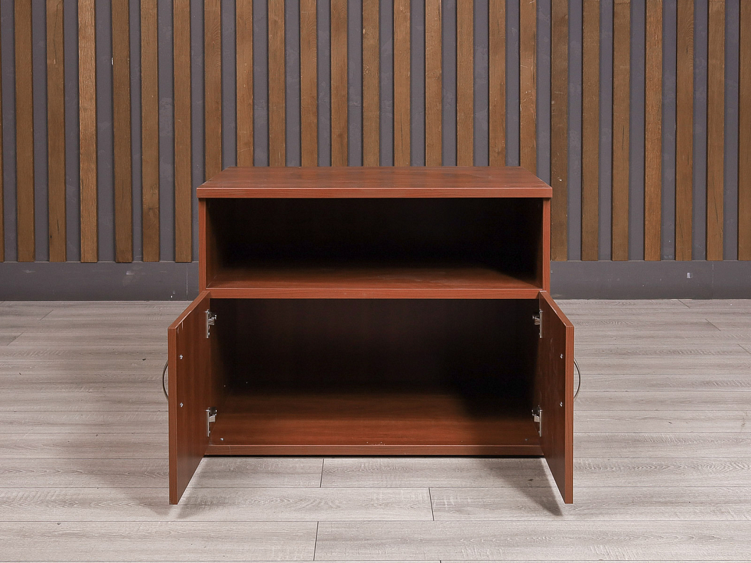 Тумба под оргтехнику ДСП Вишня Россия (24355-08105)