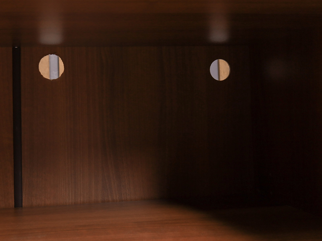 Тумба под оргтехнику ДСП Орех Россия (243511-08105)