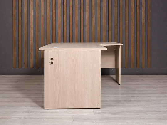 Стол угловой ДСП Ясень шимо Россия