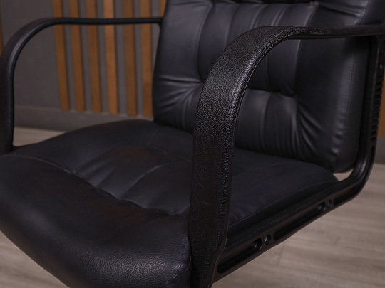Офисное кресло Искусственная кожа Чёрный Россия