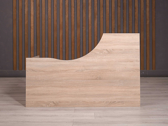 Стол эргономичный ДСП Ясень шимо Россия