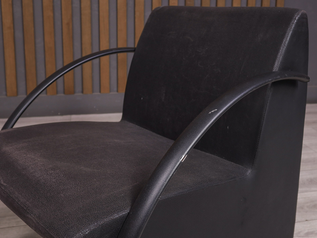 Кресло БАЛАТОН Искусственная кожа Чёрный Россия (4262-21035)