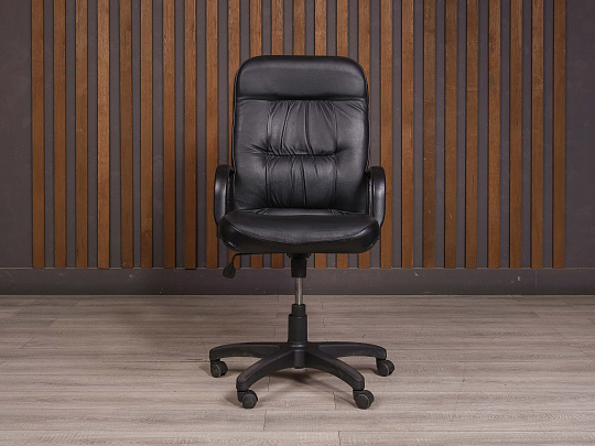 Офисное кресло Easy Chair Искусственная кожа Чёрный Россия