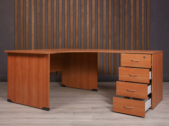 Стол с тумбой ДСП Ольха Россия