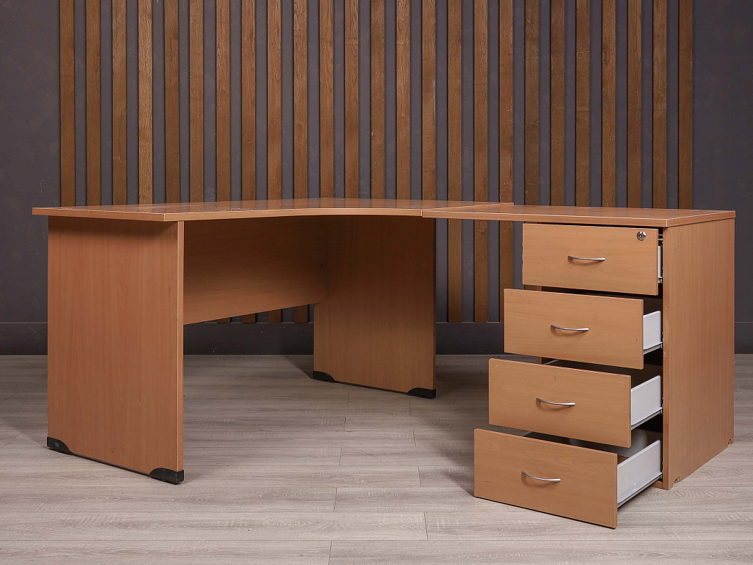 Стол с тумбой ДСП Бук Россия (2153-11036)