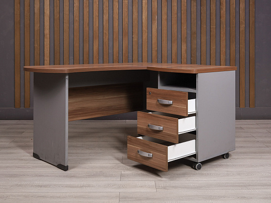 Стол с тумбой Berlin ДСП Мерано Россия