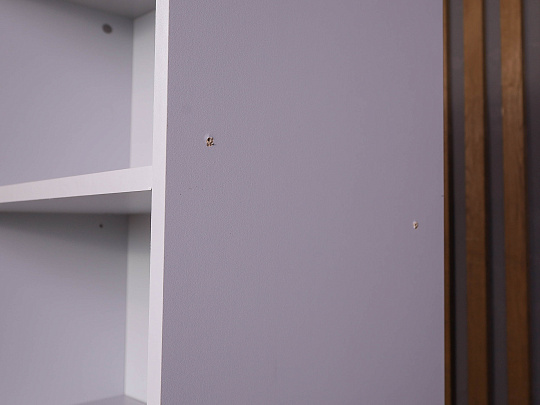 Шкаф-стеллаж для документов ДСП Серый Россия