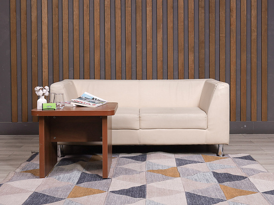 Диван Искусственная кожа Белый Россия