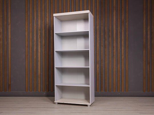 Шкаф-стеллаж для документов ДСП Серый Россия