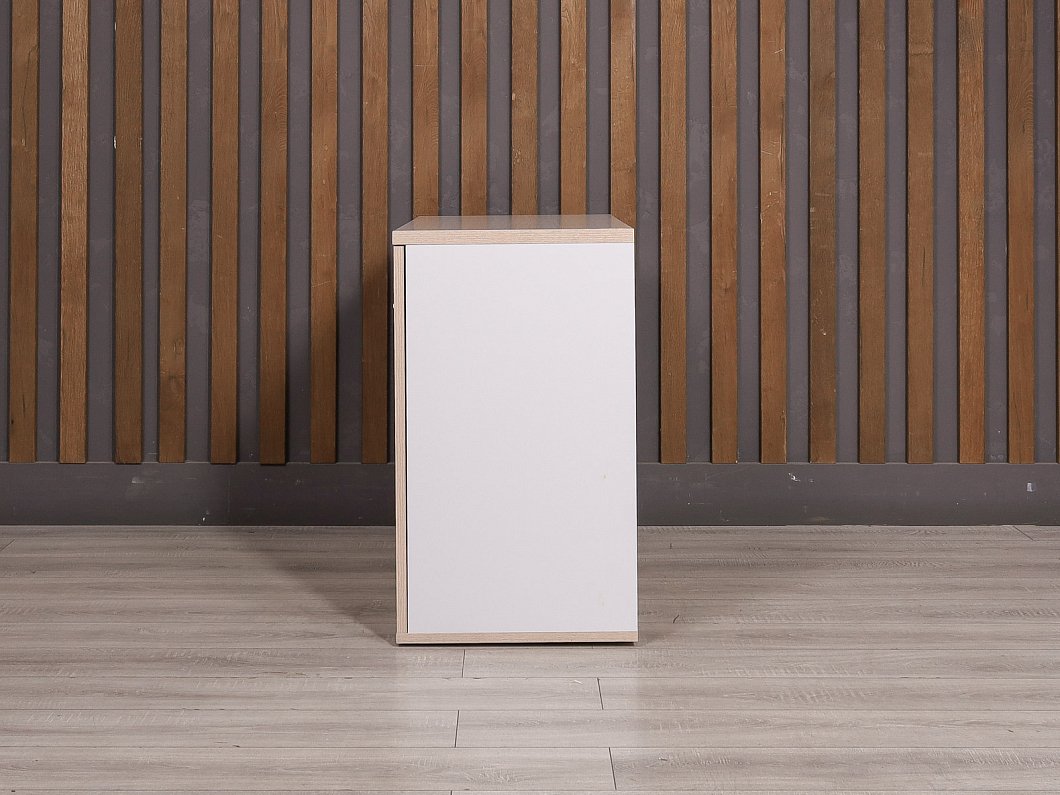 Тумба под оргтехнику ДСП Ясень шимо Россия (24374-28105)