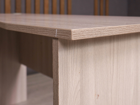 Стол с тумбой ДСП Ясень шимо Россия