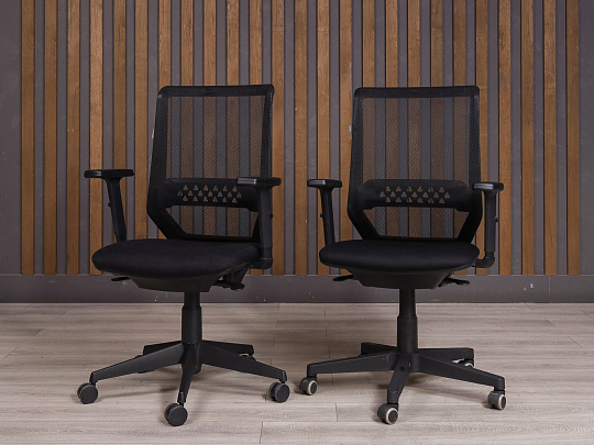 Офисное кресло BURO Ткань Чёрный Россия