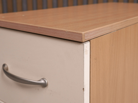 Тумба подкатная ДСП Клен Россия