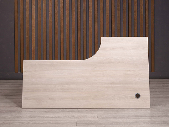 Стол с тумбой ДСП Дуб Россия