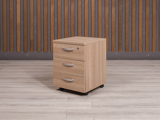 Тумба подкатная ДСП Ясень шимо Россия