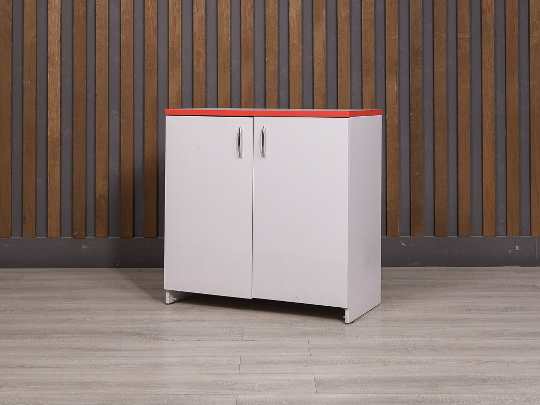 Тумба под оргтехнику ДСП Серый Россия (24364-23105)