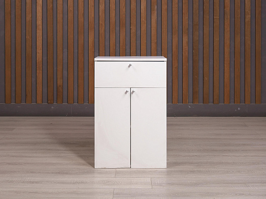 Тумба под оргтехнику ДСП Белый Россия