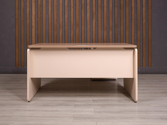 Стол с тумбой ДСП Ясень шимо Россия