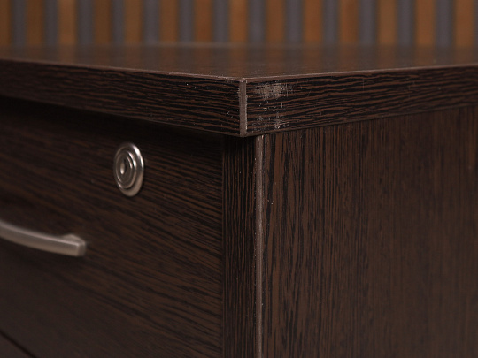 Тумба подкатная ДСП Венге Россия