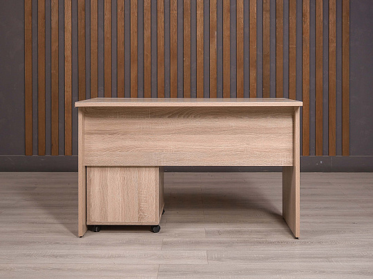 Стол с тумбой ДСП Ясень шимо Россия