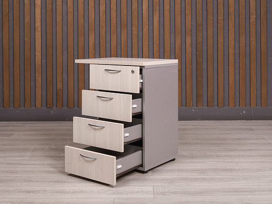 Тумба приставная ДСП Ясень шимо Россия