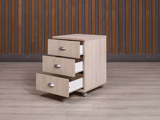 Тумба подкатная ДСП Ясень шимо Россия