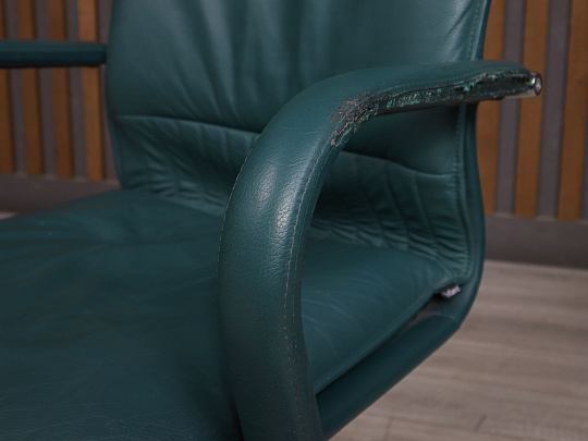 Кресло руководителя SitLand Кожа Зелёный Россия