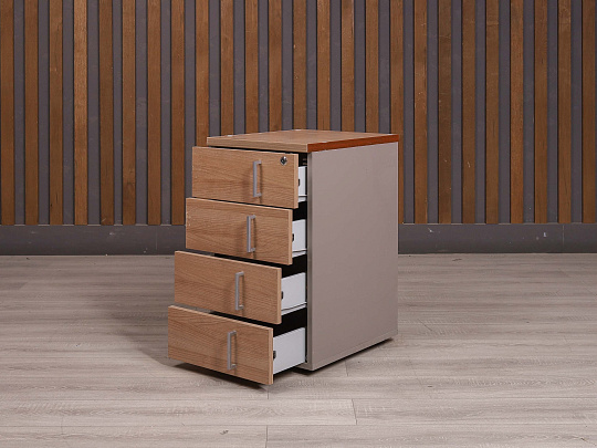 Тумба подкатная ДСП Ясень шимо Россия