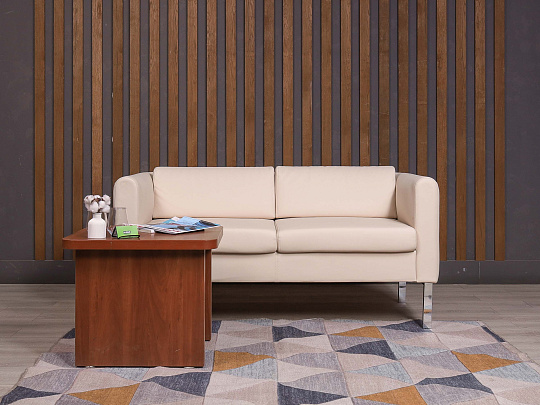 Диван EUROFORMA Искусственная кожа Белый Россия