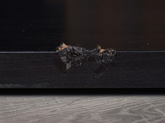 Тумба под оргтехнику IKEA ДСП Венге Россия